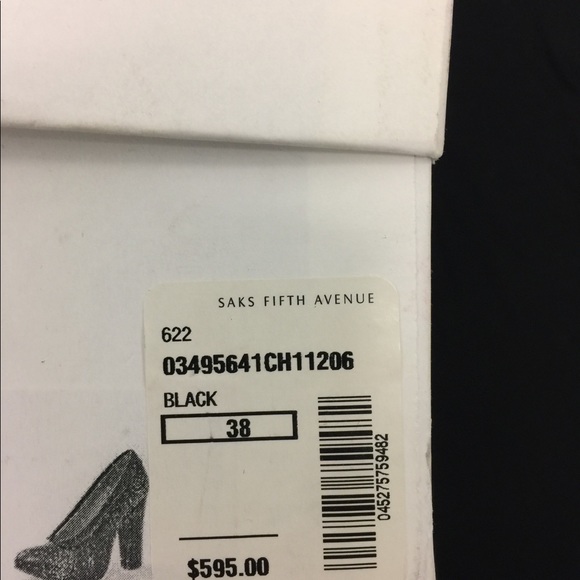 Chloé Suzanna Studded Round-Toe Leather Pumps 38 - Picture 3 of 5